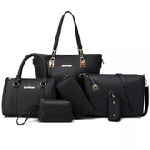 Kit 6 Bolsas de Couro Luxo Meiege - Oferta Exclusiva