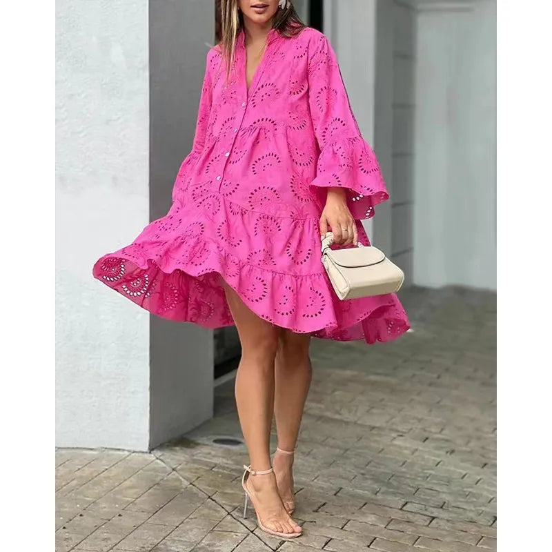 Vestido Melinda (BOLSA DE BRINDE + FRETE GRÁTIS) Somente HOJE