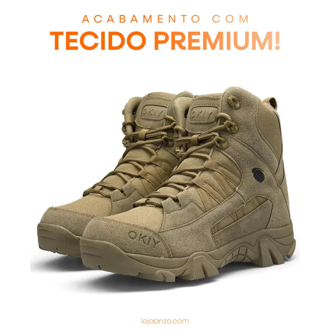 Bota Tática Militar Strikeforce + Brinde Supresa