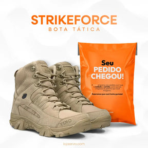 Bota Tática Militar Strikeforce + Brinde Supresa