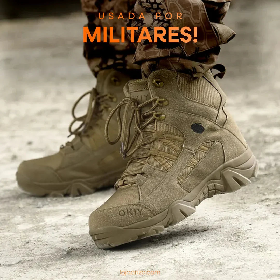 Bota Tática Militar Strikeforce + Brinde Supresa