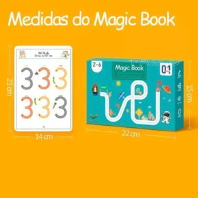 Caderno de Traço e Desenho Infantil - MagicBook + Brinde Exclusivo