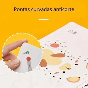 Caderno de Traço e Desenho Infantil - MagicBook + Brinde Exclusivo