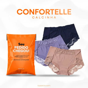 Calcinha Confortelle - COMPRE 1 LEVE 3 + Frete Grátis