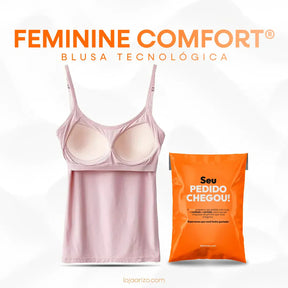 Feminine Comfort Blusa Tecnológica + Frete Grátis