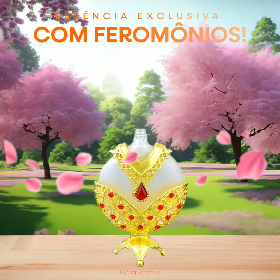 Fragrãncia Árabe com Feromônios Femininos PerlGold + Brinde Exclusivo [PN]