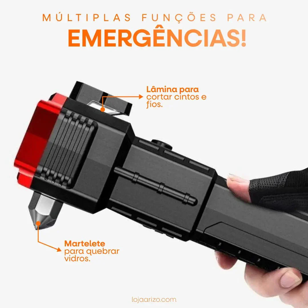 Lanterna Tática  Indestrutível 4 em 1 - Ultra Potência - ÚLTIMO DIA NA PROMOÇÃO E FRETE GRÁTIS