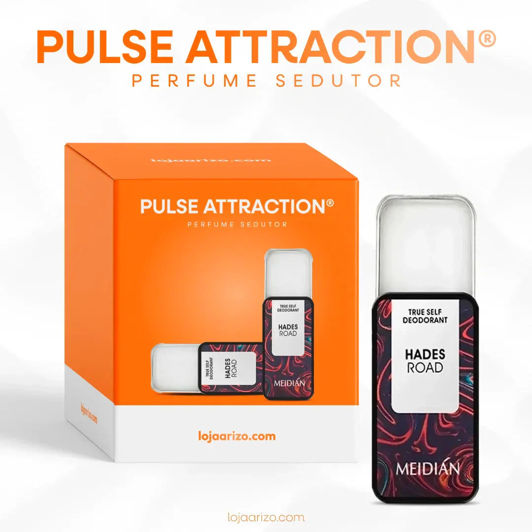 Pulse Attraction - Perfume Sedutor -  (COMPRE 1 LEVE 3 + FRETE GRÁTIS)