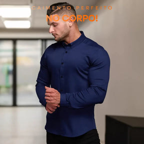 Flex Comfort - Camisa Tecnológica Flexível + Frete Grátis