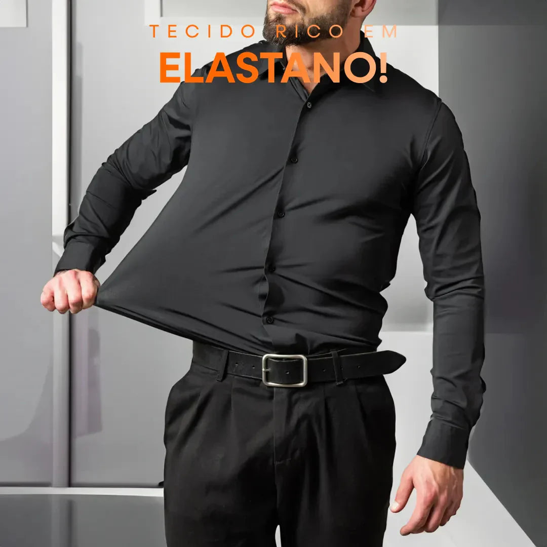 Flex Comfort - Camisa Tecnológica Flexível + Frete Grátis